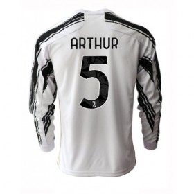 Juventus Fodboldtrøjer Arthur Melo 5 Hjemmebanesæt 2020/21 Langærmet